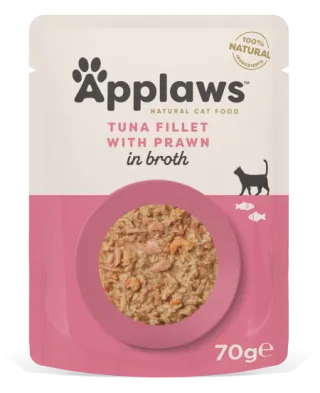 Applaws Cat Plic File Ton Cu Creveti Black Tiger 70 g