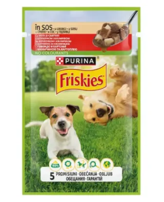 Friskies Dog Plic Adult Vita/Cartofi 100 g