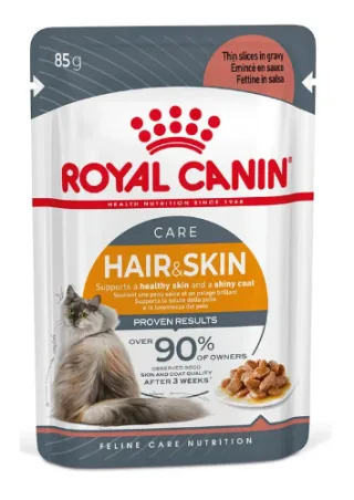 Royal Canin Felin Plic Hair &amp; Skin Gravy 85 g