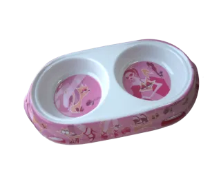 Pet Expert Castron Melamina Glamour Pink 2x150 ml 8034