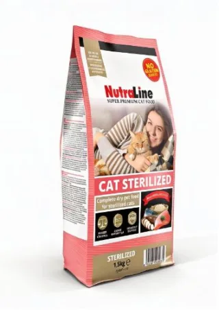 Nutraline Cat Sterilised  K - 400-g,nutraline