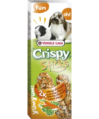 Versele Laga Batoane cu Morcov si Patrunjel pentru Iepuri si G-Pig - 2 bucati 110 g