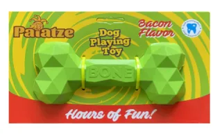 Paiatze Dog Chew Bone Natural Rubber BKC662 - m