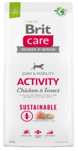 Brit Care Dog Sustainable Activity Pui&amp;Insecte - 1-kg,brit-care