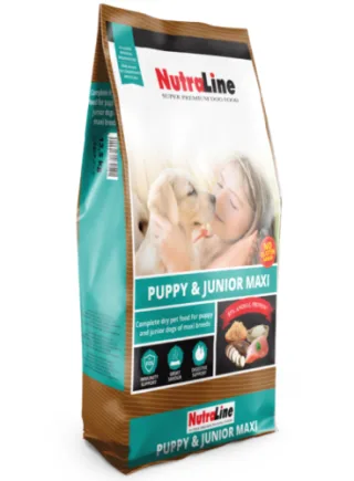 Nutraline Dog Puppy&amp;Junior Maxi 12.5 Kg