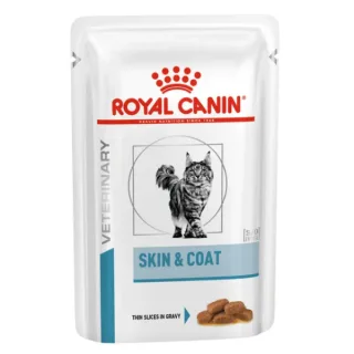 Royal Canin Cat Dieta Plic Skin&amp;Coat 12 x 85 g