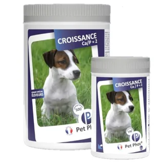 Pet Phos Vitamine Caine Croissance Ca/P=2 - ca-p-2-100-tbl
