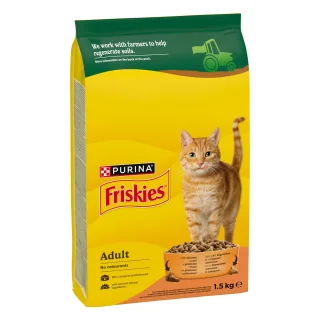 Friskies Cat Carne/Pui/Legume 1.5 kg