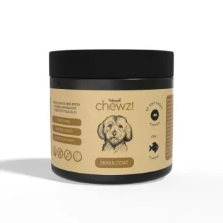 Petswell Chews Skin&amp;Coat 60 Tablete