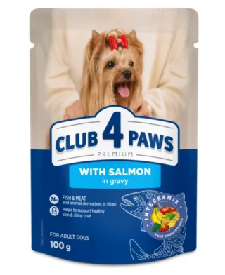 Club 4 Paws Caine Plic Somon 100 g