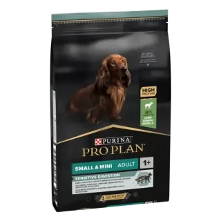 Hrana uscata pentru caini Pro Plan Small  Mini Adult Sensitive Digestion cu miel 3 kg