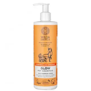 Sampon pentru caini  pisici Wilda Siberica pentru stralucire 400 ml