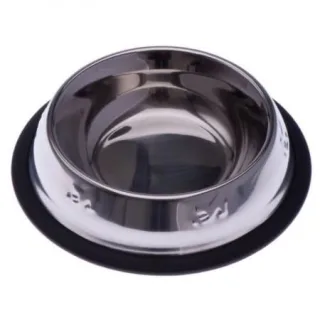 Castron din inox pentru caini 4Dog antiderapant, 0.95l