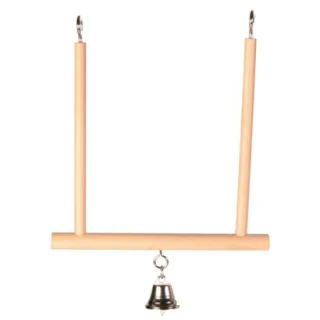Leagan cu clopotel pentru pasarile de colivie  Trixie 12 x 13 cm