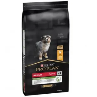 Hrana uscata pentru caini Pro Plan Medium Puppy cu pui 12 kg