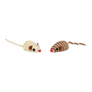 Jucarie pentru pisici Trixie Soarece cu sisal 5 cm