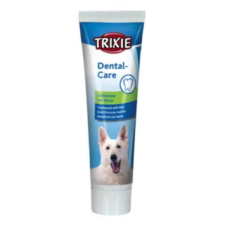 Pasta de dinti pentru caini cu menta Trixie 100 gr