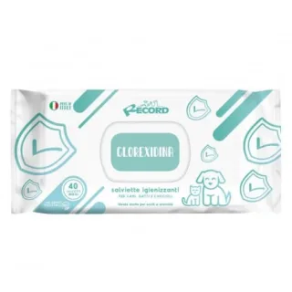 Servetele umede Record antibacteriene cu clorhexidina 40 buc   pachet