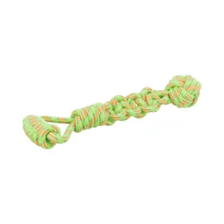 Jucarie pentru caini sfoara cu minge nod 8 cm   38 cm
