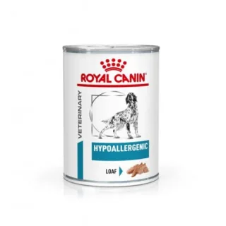 Conserva dietetica pentru caini Royal Canin Hypoallergenic Mousse 400 g