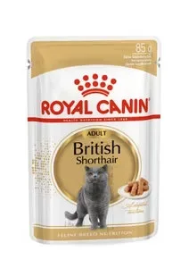 Set 12 buc x 85 gr Hrana umeda pentru pisici Royal Canin British Shorthair Adult