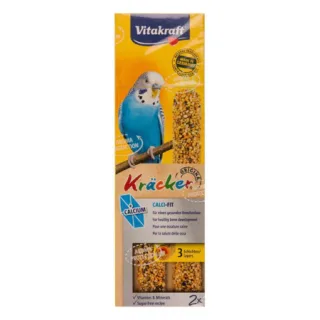 Batoane pentru perusi Vitakraft cu calciu  miere 2 buc