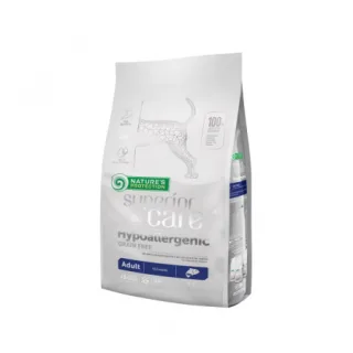 Hrana uscata hipoalergenica pentru caini Nature s Protection Superior Care, cu somon, 10 kg