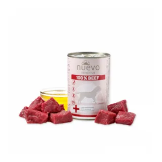Conserva pentru caini Nuevo Sensitive cu vita 400 gr