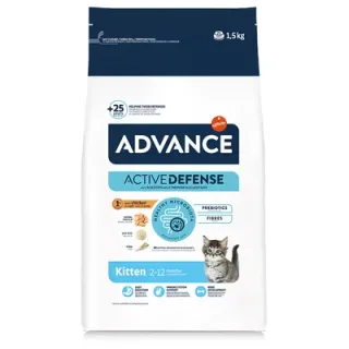 Hrana uscata pentru pisici Advance Kitten cu pui 1,5 kg