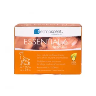 Dermoscent Essential 6 pentru caini ( 0   10 kg ) x 4 pipete