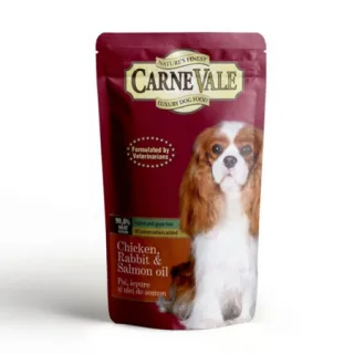 Hrana umeda pentru caini Carnevale cu pui  iepure 125 gr