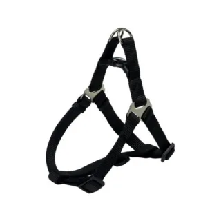 Ham pentru caini Premium One Touch Negru XL 80-100 cm 25 mm
