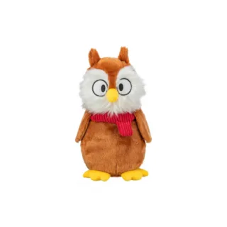 Jucarie Xmas Bufnita din plus cu sunet 33 cm