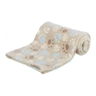 Patura pentru animalute Laslo gri   bej 150 x 100 cm