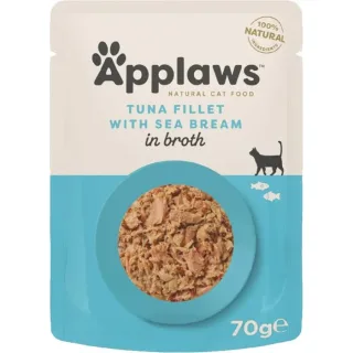Hrana umeda pentru pisici Applaws File Ton  Dorada 70 gr