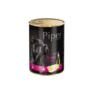 Conserva pentru caini Piper Adult cu burta de vita  sfecla 400 gr