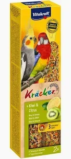Batoane pentru nimfe Vitakraft cu kiwi  citrice 2 buc