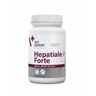 Supliment hepatic pentru caini  pisici Hepatiale Forte Small Breed Twist Off 40 caps