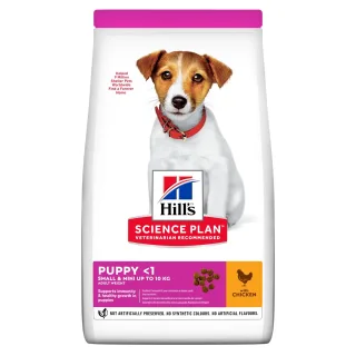 Hrana uscata pentru caini Hill s SP Small  Mini Puppy cu pui 1,5 kg