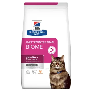 Hrana dietetica pentru pisici Hill s PD Gastrointestinal Biome cu pui 1,5 kg