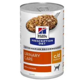 Conserva dietetica pentru caini Hill s PD Urinary Care C D cu pui 370 gr