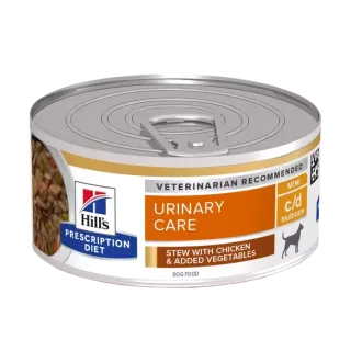 Conserva dietetica pentru caini Hill s PD Urinary Care Mini C D cu pui 156 gr