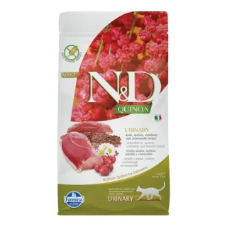 Hrana uscata pentru pisici ND Quinoa Urinary cu rata 1,5 kg