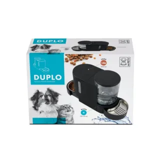 Dozator de hrana  apa Duplo M-PETS 6 L   2,65 kg
