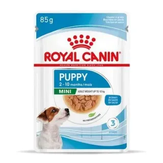 Hrana umeda pentru caini Royal Canin Mini Puppy 85 g