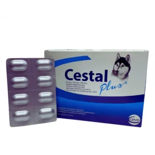 Antiparazitar intern pentru caini Cestal 1 tab   folie