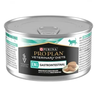 Conserva dietetica pentru pisici Pro Plan EN ST OX Gastrointestinal 195 gr