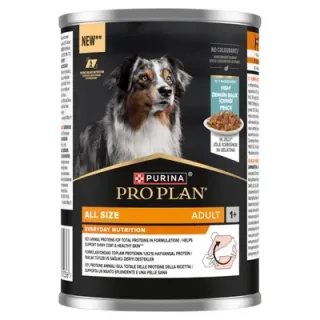 Conserva pentru caini Pro Plan Everyday Nutrition cu peste 400 gr