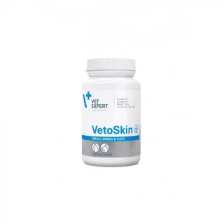 Supliment dermatologic pentru caini  pisici Veto Skin Twist Off 60 caps