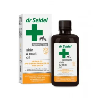 Ulei pentru caini  pisici Dr Seidel Skin  Coat Oil 250 ml